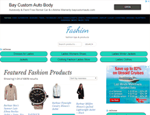 Tablet Screenshot of boutiquecloset.com